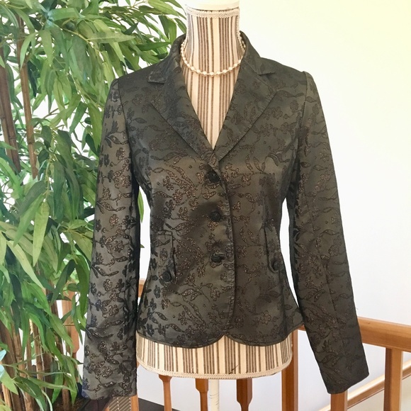 🎉HP🎉Rickie Freeman For Teri Jon Blazer Size 6 - Picture 7 of 10